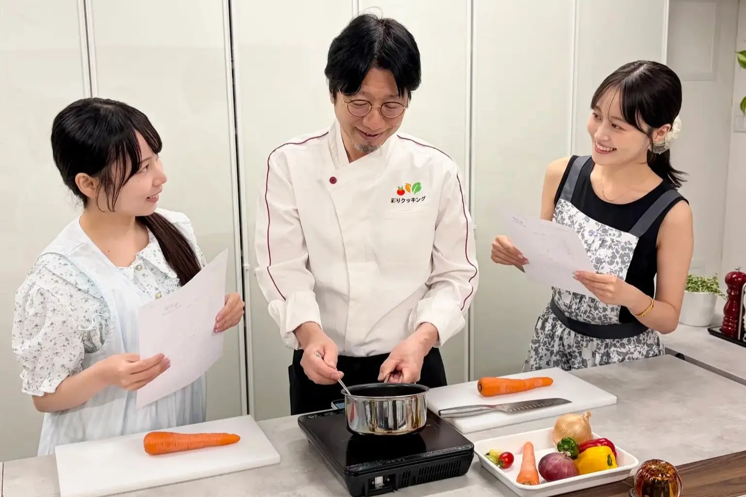 レパートリーを 増やしたい方は彩りクッキングの中級者クラス
