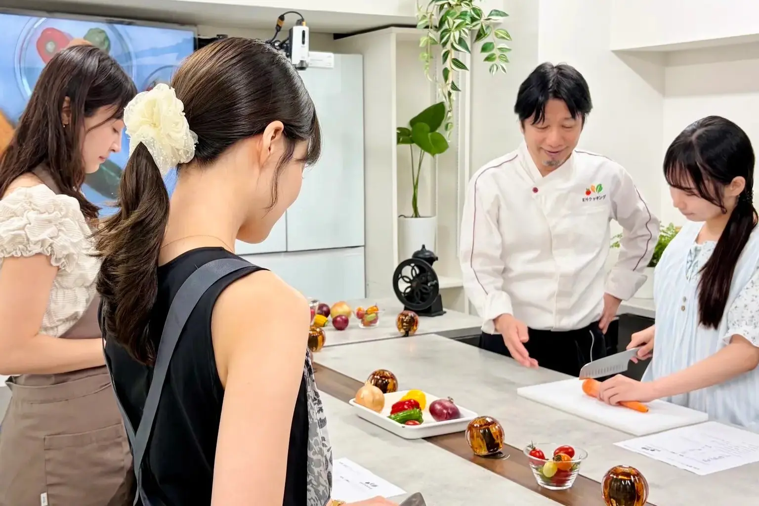 料理を作ったことがない人は彩りクッキングの初心者クラス