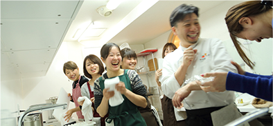 東京 渋谷にある初心者さんの料理教室 彩りクッキング